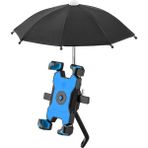 VShop Bicycle Phone Bracket Rearview Mirror Installation (Blue) (Yurt Dışından)