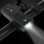 VShop Bisiklet USB Şarj Hoparlör Ön Lambası Siyah (Yurt Dışından)
