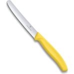 Vt 6.7836.L118 Swiss Classic Sarı Tırtıklı Domates Sosis Bıçağı 11 cm