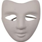 Vtk Maske İnsan Yüzü Yarım 3028