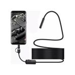 Vtn-02 Endoskop Yılan Video Kamera Led Li 2 Metre 7 Mm Sert Kablo Su Geçirmez