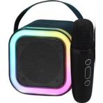 Vtn-36 Karaoke Kablosuz Hoparlör Mikrofonlu Rgb Işıklı Bluetooth