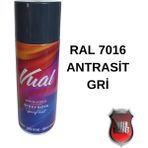 Vual Akrilik Sprey Boya 400 ml - 7016 Antrasit Grisi