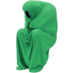 Vücut için duyusal çorap, duyusal çorap, çocuklar veya yetişkinler için ideal, vücut çorabı, çay ve tpd sensörlü endişe ve kaygı ve yeşil, XL XL - 74 x 165 cm