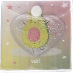 Vuki Kup Bloknot Simli Sulu 6.3 X 6.3 Cm Avokado Sulu Ve Simli Kup Bloknot