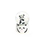 Vuki Orta Boy 80 mm Işıklı ve Müzikli Panda Kar Küresi Çeşit 1