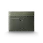 VULKIT Erkekler ve Kadınlar için Ultra İnce Cüzdan Kredi Kartı Tutacağı - İnce Minimalist Tasarım 6+ Kart, Nakit Notları ve Madeni Para Tutar | RFID Engelleme | Avustralya Taşıma Seyahati Temel, Yeşil