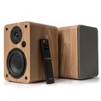 Vulkkano A4 Arc Aktif Hoparlör Kahverengi(HDMI ARC,RCA Bluetooth,Optik,USB,Sub Out)