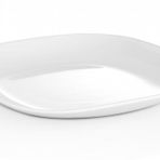 Vural Melamin 230821 Kare 6'lı 21 cm Servis Tabağı