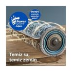 Vuralsin38 9000 Serisi Süpürge, Islak ve Kuru Temizlik, Bakterilere Karşı%99.9 Etkili, Yüksek Emiş Gücü, Uygulaması ile Uzaktan Kontrol, XU9100/10 - 01-Siyah