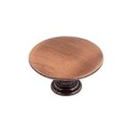 Vuralsin38 Ahu Düğme Kulp 40MM Bakır (2 Adet) - 1BW-Beyaz - Ahşap
