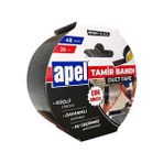 Vuralsin38 Apel Tamir Bandı (Duct Tape) Askılı Karton 48 mm x 25 M Siyah - Option-1