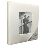 Vuralsin38 Bf Albüm 10X15 500'LÜK Vinleks Deri Fotoğraf Albümü (Beyaz)