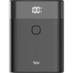 Vuralsin38 Bix PB20W 10000MAH Type-C ve USB Çift Çıkışlı Dijital Ekranlı Mini Powerbank Siyah Uyumlu - Option-1