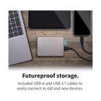 Vuralsin38 Canvio 2.5" 4tb USB 3.2 Gen-1 + Type-C + Type-A (HDTX240ESCCA) Taşınabilir Harici Sabit Disk - 1 TB