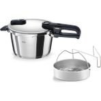 Vuralsin38 Fissler Vitaquick Edition Düdüklü Tencere 4,5 Litre - 51R-Turuncu - 1 L