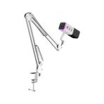 Vuralsin38 Gamenote GK71 Pro Rgb Yayıncı Mikrofonu, 24-Bit, 192KHZ, Xlr & Type-C, Stantlı (Beyaz) - 1 GB - Acı Kahverengi - Option-1