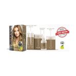 Vuralsin38 Maxx Deluxe Beauty Expert Haır Color (Keratin)'li 1 Kutu (2 x 50 Ml) (Fındık Kabuğu 7.3) - Adaçayı Yeşili