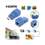 Vuralsin38 Monte Lua HDMI Uzatıcı, Dds-Dudes HDMI - Ethernet Ağ Kabloları Uzatma Dönüştürücü Tekrarlayıcı, CAT5E Cat6 1080P Üstü 30 M Uzatıcı Hdtv Stb DVD Ps4 Için Uygundur - Option-1
