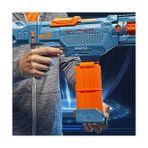 Vuralsin38 Nerf 2.0 Echo Cs-10 Blaster - 24 Nerf Dart, 10-Dart Klip Dergisi, Çıkarılabilir Omuz Desteği ve Namlu Uzatma, 4 Taktik Ray - 1 Adet - 000-Siyah