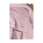 Vuralsin38 Waflle Desenli Pike BATTANIYE%100 Pamuk Kalın Iplik Yumuşak Battal Boy 240 x 260 (Pembe) - 2328M - 1 x 32 x 27 cm