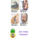 Vüsat O. Bener 4 Kitap Seti + Çim Adam Hediye - Hayır