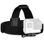 Vvhooy ayarlanabilir elastik Head Strap-tutacak kamera için vida GoPro Hero 5 Siyah Hero 4 3 Session Akaso EK7000/Apeman/Soocoo/Cymas WiFi 1080p 4 K Sport Action kamera