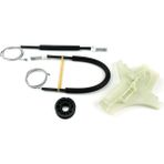 Vw Amarok Mk1 2H 2010-2022 4-Kapı Pickup 2H0837401 İçin Elektrikli Ön Sol Cam Kriko Tamir Seti