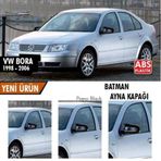 Vw Bora 1998-2006 Batman Yarasa Ayna Kapağı Piano Black Abs Plastik
