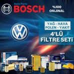 Vw Caddy 1.6 Tdi Bosch Filtre Bakım Seti 2010-2015 (505595160)