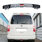 Vw Caddy Difüzör Arka Tampon Eki 4 Egzoz Çıkışlı