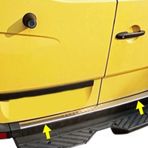 Vw Crafter Krom Arka Tampon Eşiği 2006-2016 Paslanmaz Çelik