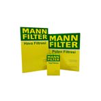 VW Golf 4 1.9 TDI Dizel MANN Filtre Bakım Seti 1998-2004 Hava+Yağ+Standart Polen