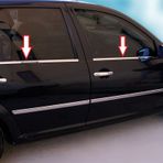 Vw Golf 4 Cam Çıtası 4 Parça Krom 1998 - 2004