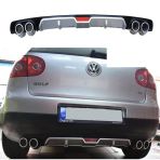 Vw Golf 5 Difüzör Arka Tampon Eki 4 Egzoz Çıkışlı