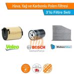 VW Golf 6 1.6 Filtre Seti Valeo Bosch Wbn Karbonlu 2009-2012