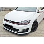 Vw Golf 7.5 Gtı Tampon Max Design Ön Lip Piona Black 2017 - 2021