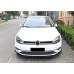 Vw Golf 7 7.5 Esnek 3 Parça Abs Lip Piano Black Flaplı Kanatlı