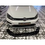 Vw Golf 7 - 7.5 R Ön Tampon Lipi Plastik Piano Black
