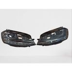 Vw golf 7 ön far bi-xenon 2012 / 2016 R krom full led