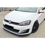 Vw Golf 7,5 Gtı Ön Tampon Lip Piona Black 2017+