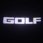 Vw Golf Araçlar İçin Pilli Yapıştırmalı Kapı Altı Led Logo