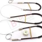 Vw Golf Mk3 4 A3 1E7 1V7 1994-2002 2-Kapı Cabrio Convertible 1E0837401 İçin Sol Cam Kriko Tamir Seti
