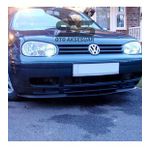Vw Golf Mk4 Cupra R Uyumlu Ön Lip Mat Siyah Ön Tampon Lip