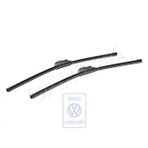 Vw Golf3-Polo-Polo Classic 1991- Silecek Süpürgesı Ön Takım Muz Tıpı ( 475 / 475 Mm ) (Oem No:6N0998