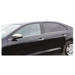 VW Jetta 2011-2019 Paslanmaz Krom Cam Çıtası 6 Parça