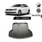 Vw Jetta 2011- Bagaj Havuzu Siyah Cepli Kulakli