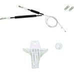 Vw Jetta Golf Mk5 A5 1K R32 Gtı Plus 5M1 1K5839462 Icin Arka Sag Kapi Cam Kriko Tamir Seti