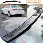 Vw Jetta Mk6 Boyalı Cam Üstü Spoiler Pianoblack 2012-2018 Arası
