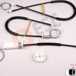 Vw New Beetle Cabriolet Convertible 2003-2010 1Y0837462 İçin Elektrikli Ön Sağ Cam Kriko Tamir Seti